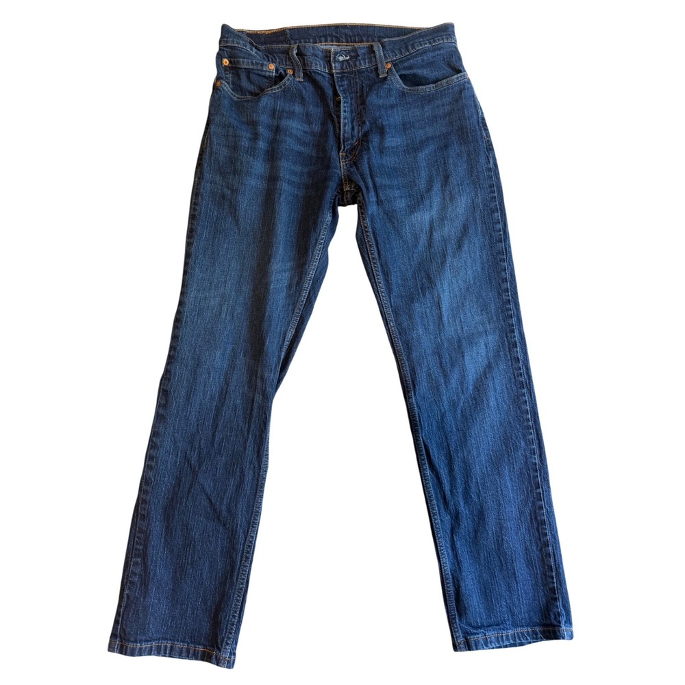 Levi's 559 Relaxed Straight Jeans Men's 33x32 Dark‎ Wash Denim WaterLess